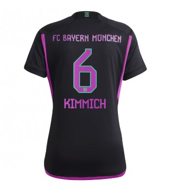 Bayern Munich Joshua Kimmich #6 Koszulka Wyjazdowych Kobiety 2023-24 Krótki Rękaw